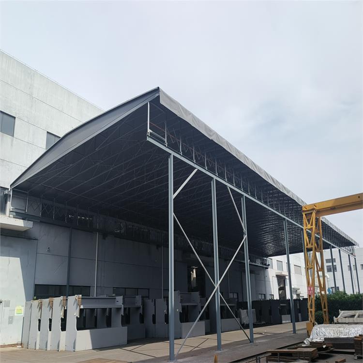 辽宁收缩移动仓库棚 鑫建华雨棚 厂家直发