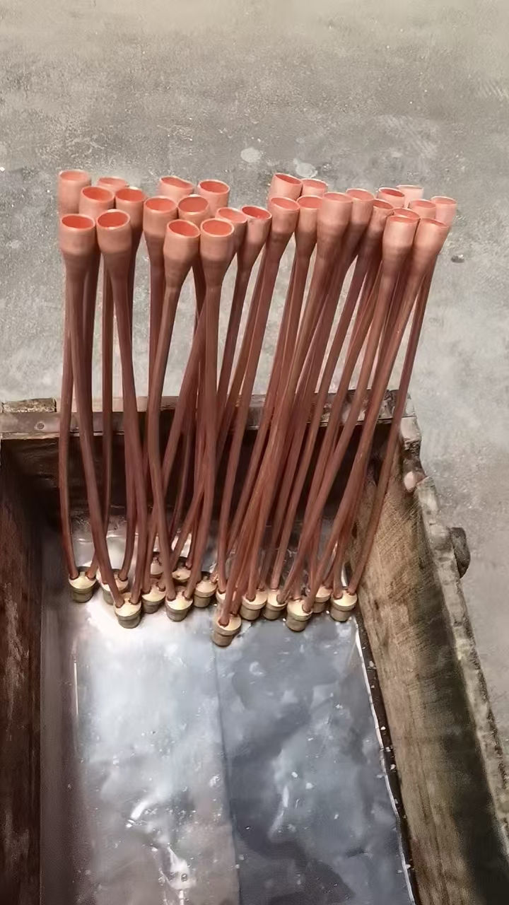 紫铜圆管批量银焊焊接加工