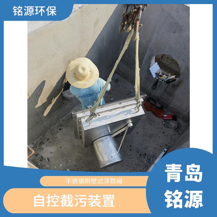 珠海防倒灌自控截污装置控源截污 不锈钢附壁式浮筒阀