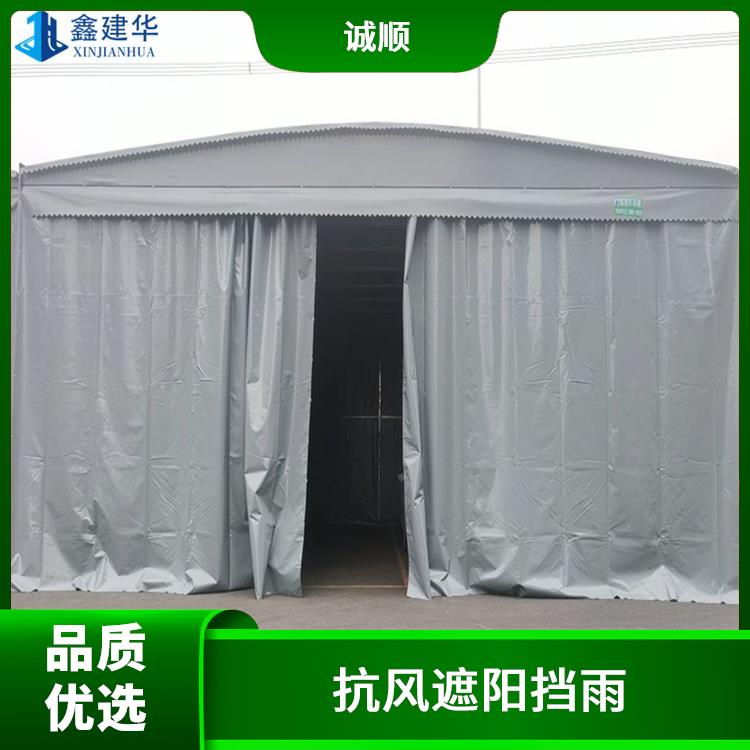 电动推拉防雨篷 全国安装 九江推拉式雨棚源头厂家