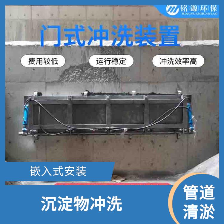 江蘇沖洗拍門門式?jīng)_洗系統(tǒng) 青島銘源 門式?jīng)_洗堰門