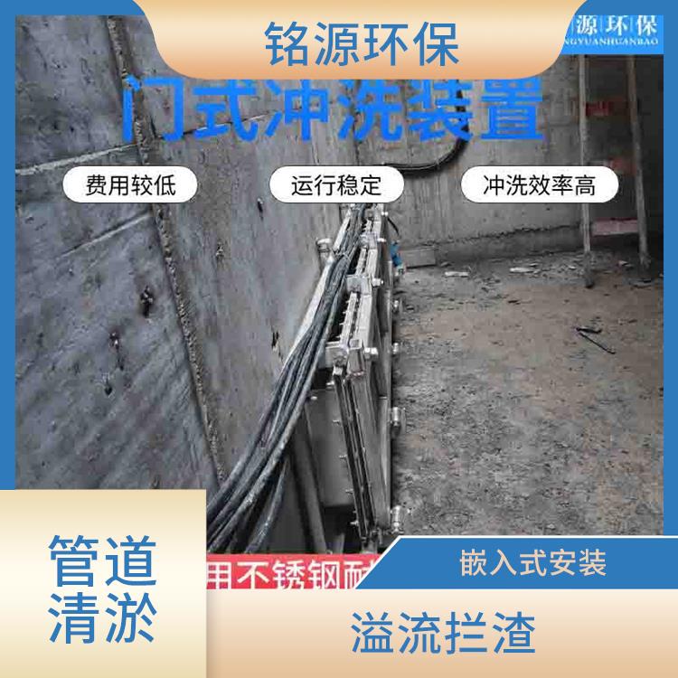 淄博圓形拍門門式沖洗系統 青島銘源 拍門式沖洗門
