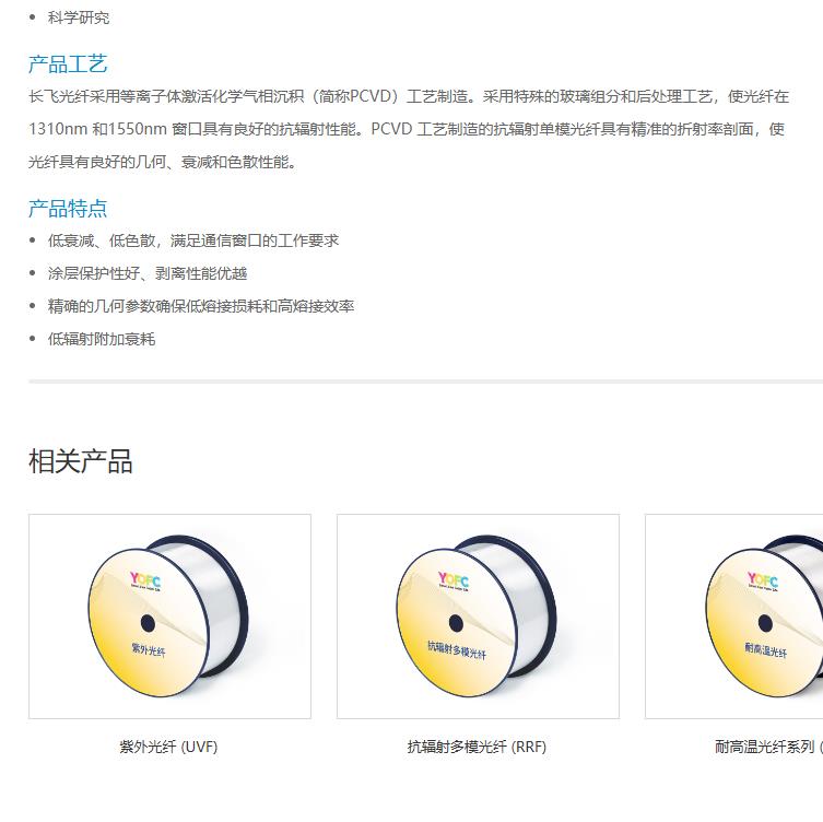 长飞2M六类非屏蔽跳线