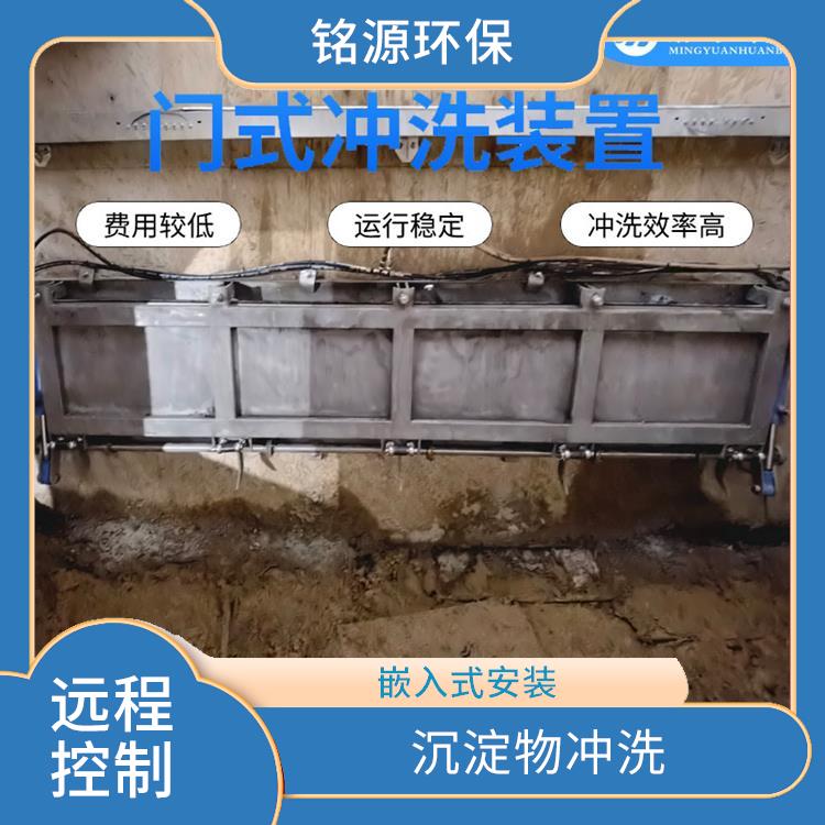 不銹鋼沖洗堰門調(diào)蓄池雨季緊急溢流費用 青島銘源 管道清淤