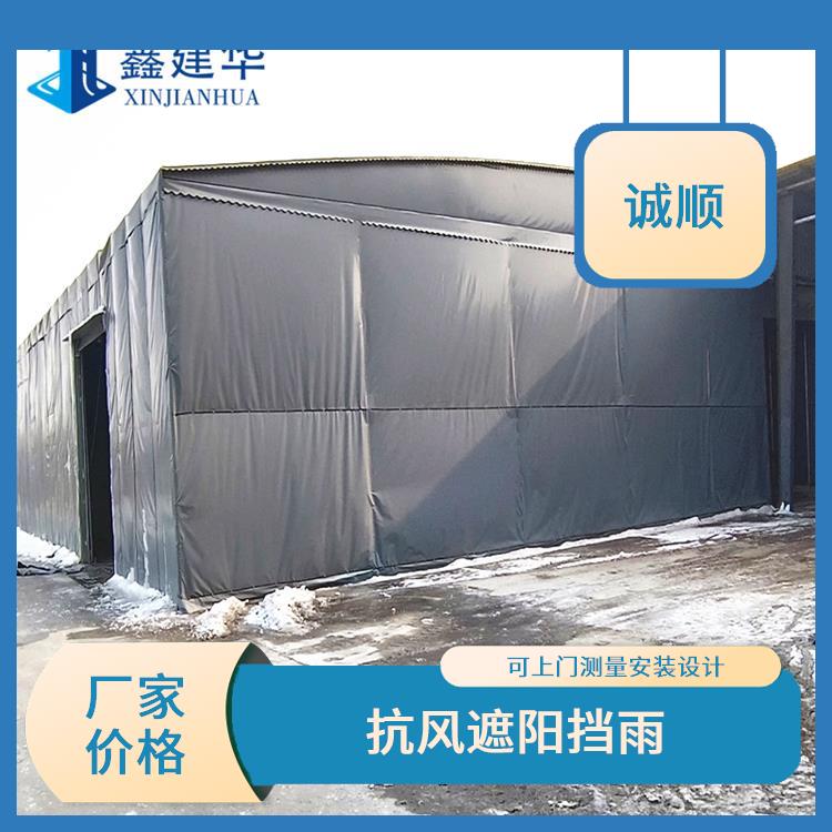 鄂州电动收缩雨棚源头厂家 烧烤移动遮阳蓬