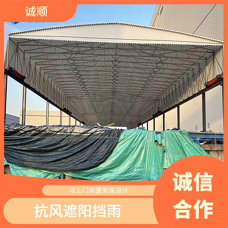 泳池防雨遮阳蓬 使用方便快捷 吉安工地电动棚工厂自产自销