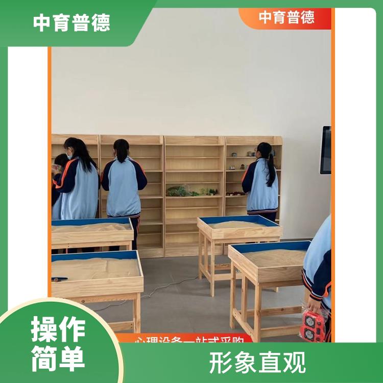 心理沙盘设备定制 趣味性十足 利用摆放箱庭景色投射内心世界