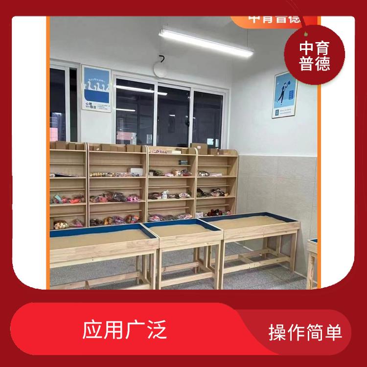 利用摆放箱庭景色投射内心世界 灵活性强 长沙心理沙盘设备批发