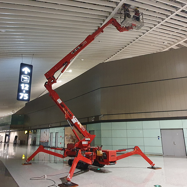 济南钢城区蜘蛛式高空车出租