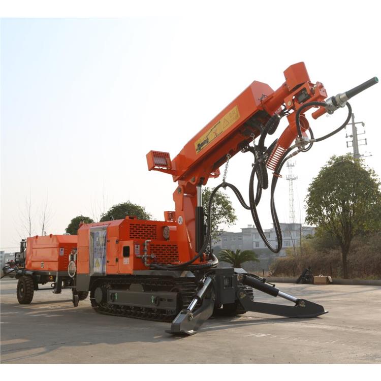 礦山 USP-20J 海口鑫通礦用濕噴臺車視頻