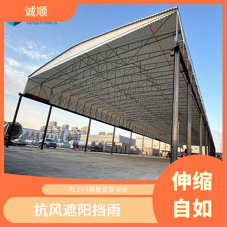 天津悬空电动顶棚尺寸定制 实体工厂 电动收缩雨棚