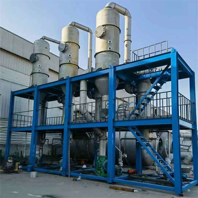 回收二手钛材强制循环蒸发器 多效结晶蒸发器 以旧换新