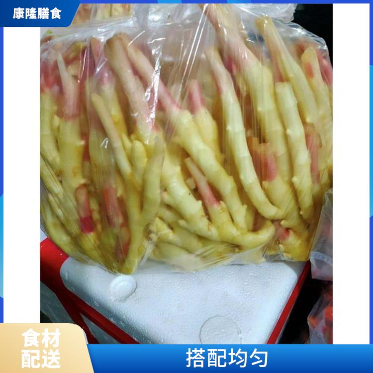 东莞洪梅食材配送平台 菜式品种类别多 搭配均匀