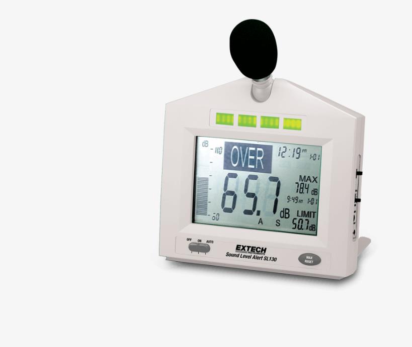SL130W-NIST噪音警报噪音计Extech