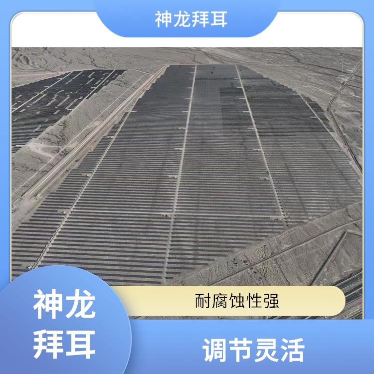 河北神龙拜耳 灌注桩光伏支架 土地利用率高