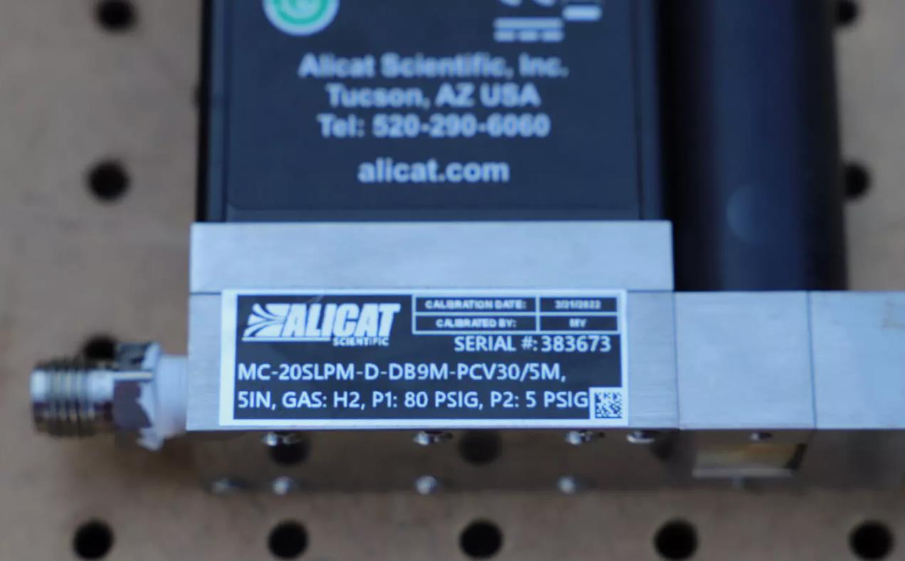 Alicat MC-20SLPM-D-DB9M-PCV30/5M