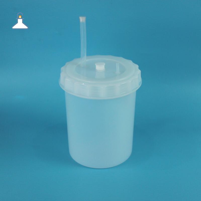 PFA小瓶清洗系统耐腐蚀清洗桶配套特氟龙清洗架4L6L