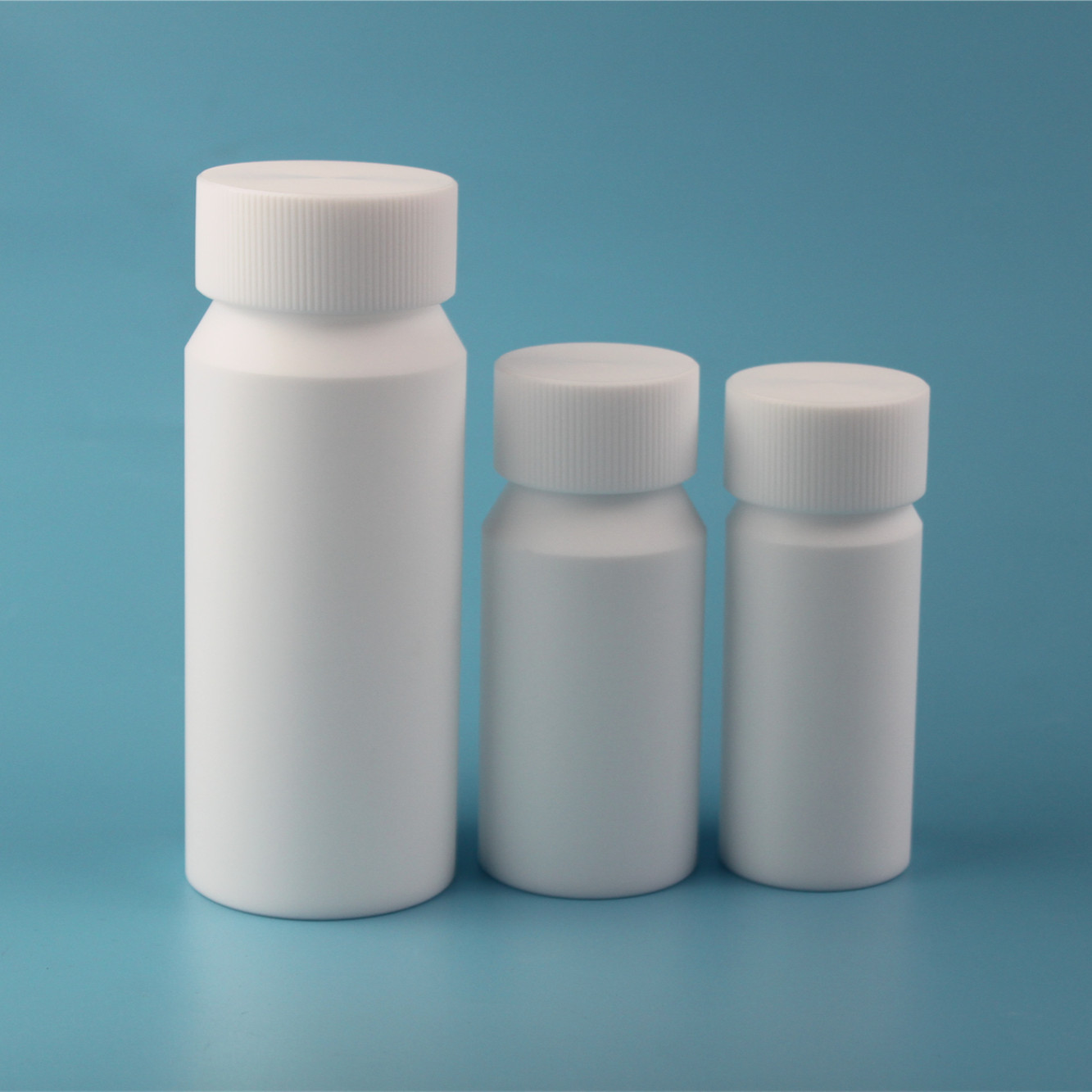 化学药厂聚四氟乙烯样品瓶纯白色特氟龙试剂瓶100ml250ml