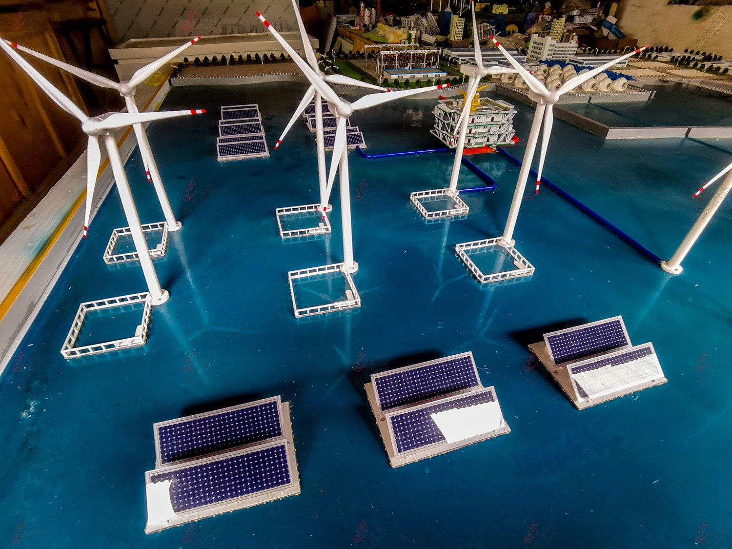 枣庄污水处理系统沙盘模型 煤炭洗选系统沙盘模型展会使用制作