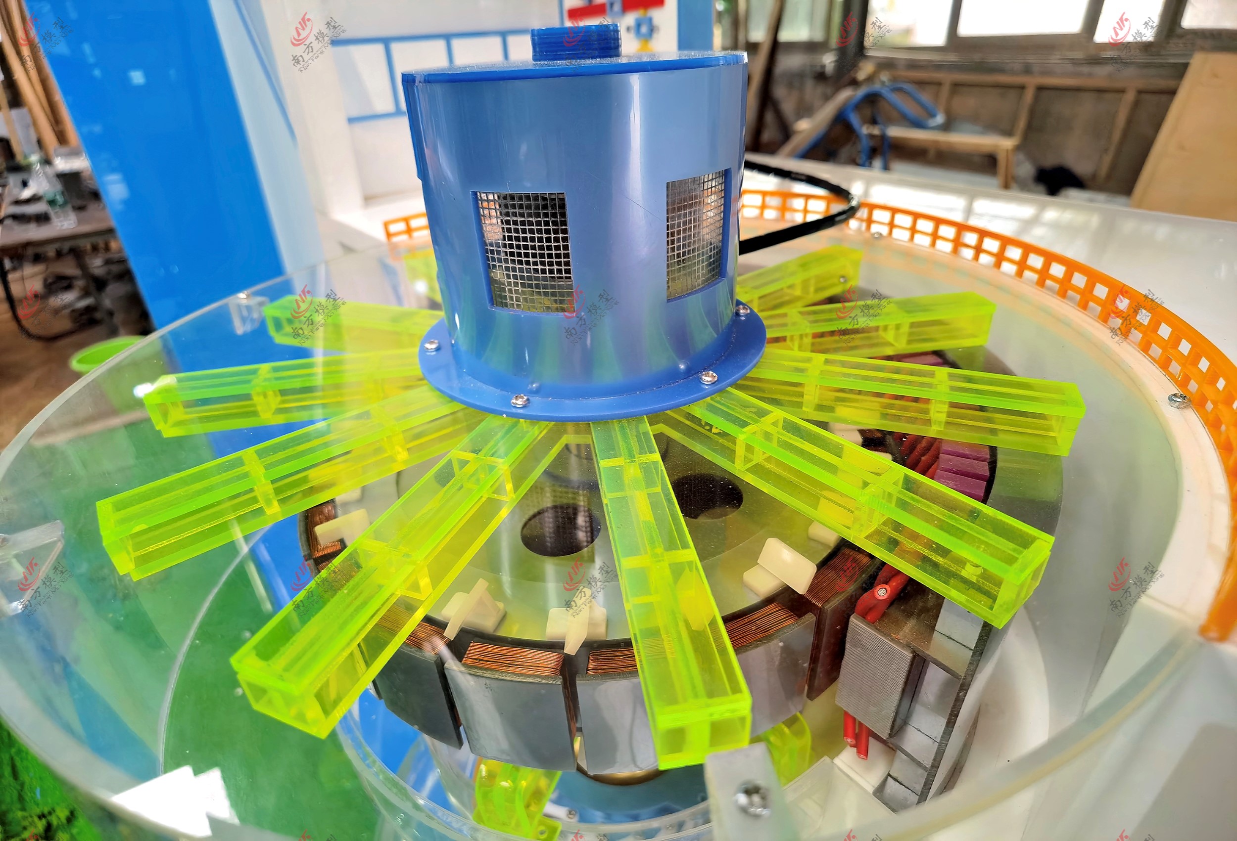 西安污水提升泵站一体化泵模型小浪底水利枢纽工程沙盘展会使用制作