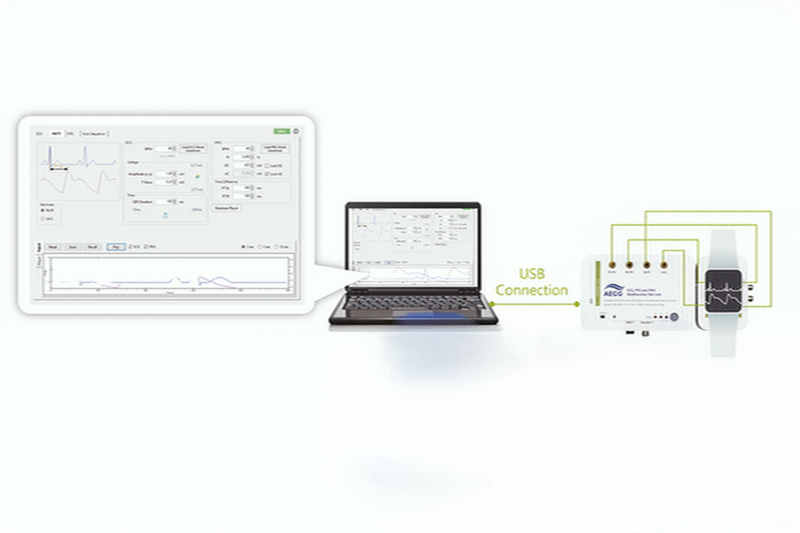 whaleteq AECG100脉搏血氧心电测试仪