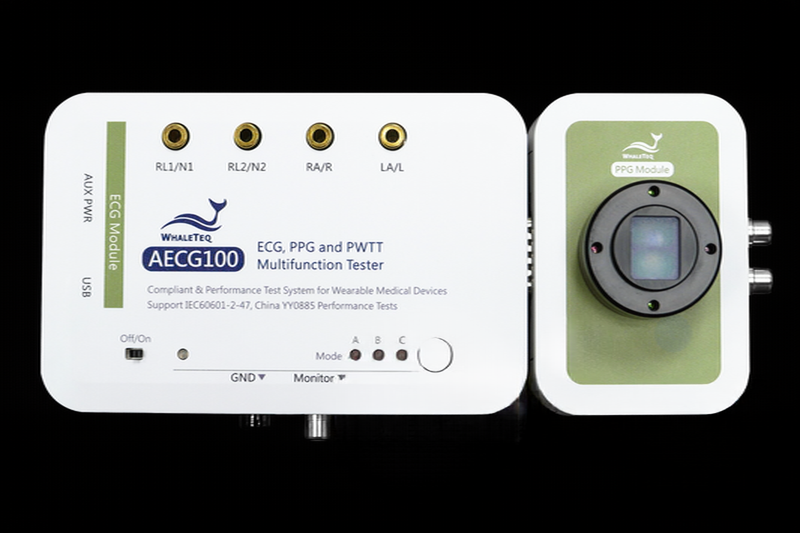 whaleteq AECG100脉搏血氧心电测试仪