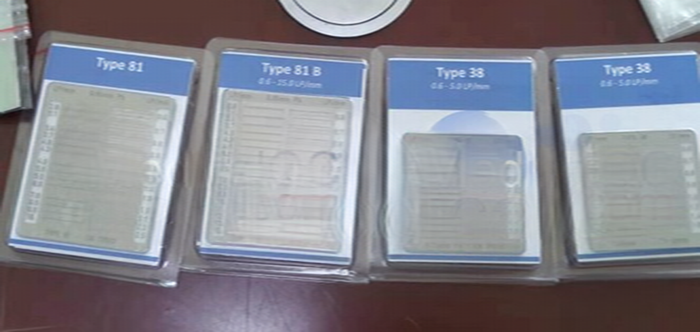 Type38高分辨测试卡，Type 81高分辨测试卡