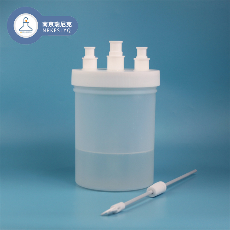 耐氢氟酸PFA搅拌罐/反应瓶/反应罐/氟塑料平底烧瓶