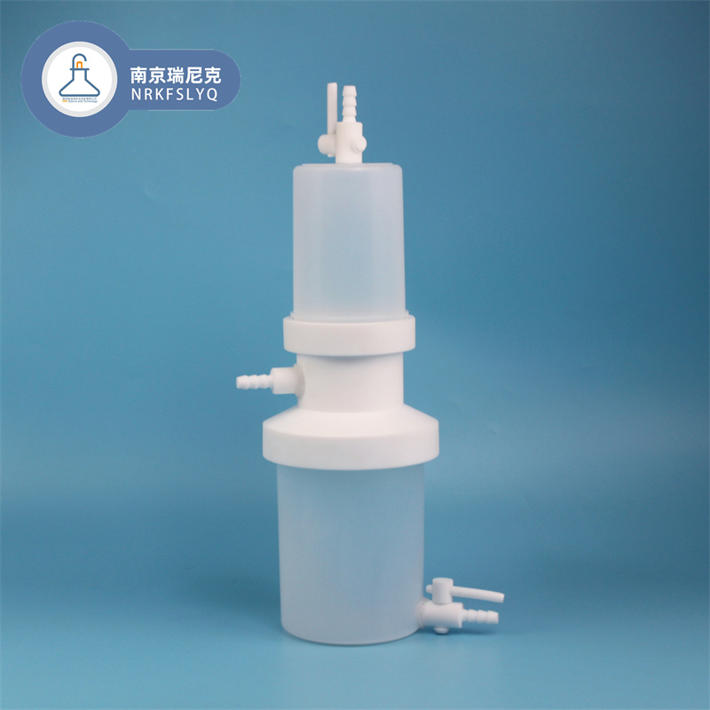 PFA砂芯过滤装置透明聚四氟乙烯抽滤装置PFA抽滤瓶1000ml