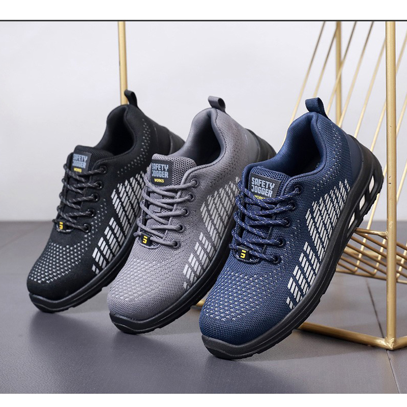 大連 鞍琸宜 FITZ S1P 010731 防砸防刺穿防靜電鞋 低幫藍(lán)色
