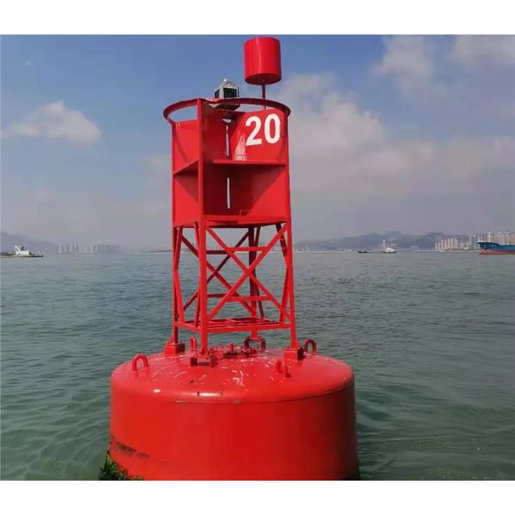 广元港口航标施工 浮标 海上