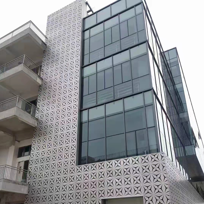 穿孔铝板应用案例4