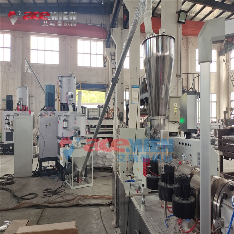 艾斯曼机械 带生产数据查询系统 PVC格栅板设备