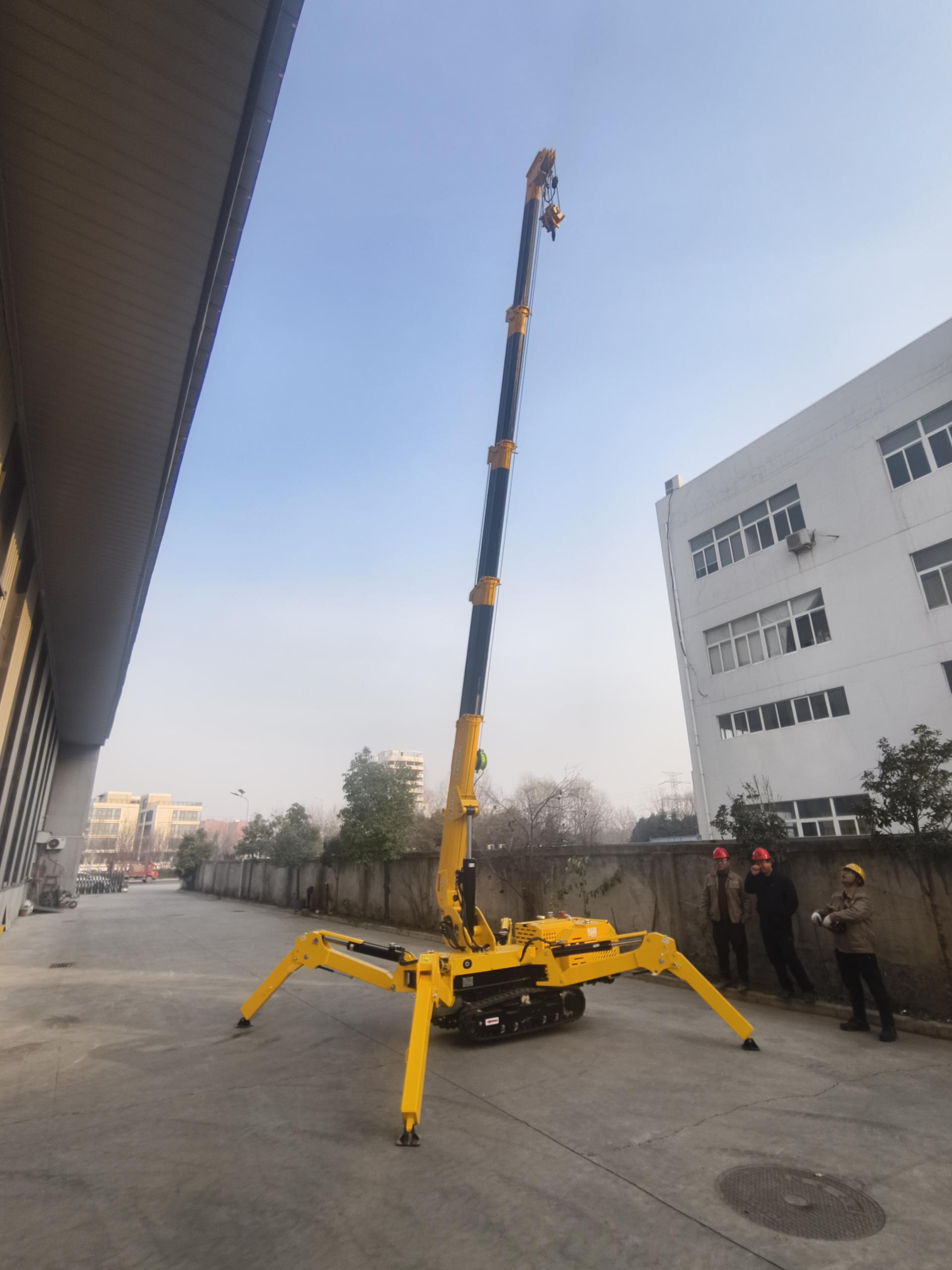 莱阳市蜘蛛吊机租赁电话
