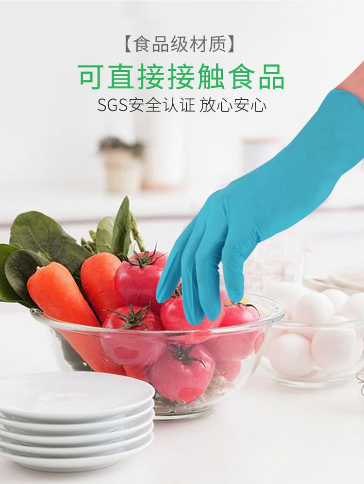 Ansell//安思爾 10-134 汽車 食品加工 清潔/衛(wèi)生 一次性丁腈手套（舒適型）