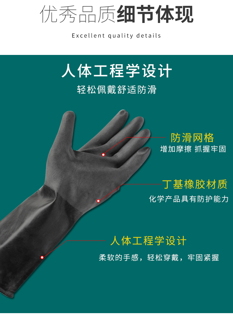 Ansell //安思爾 10154 維修保養(yǎng) 食品加工 清潔日化處理等 一次性丁腈手套（舒適型）