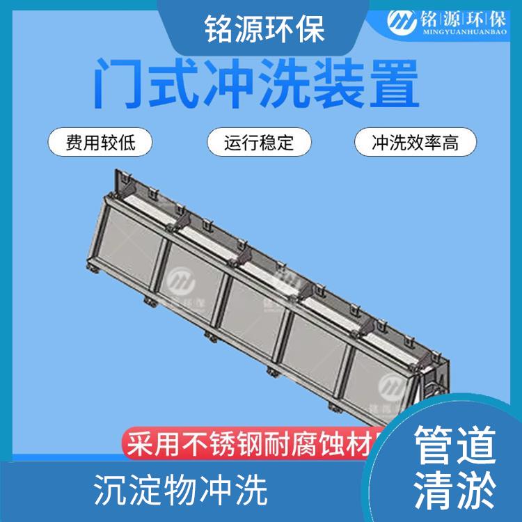 门式水力冲洗门门式冲洗系统生产厂家 青岛铭源 门式冲洗堰门