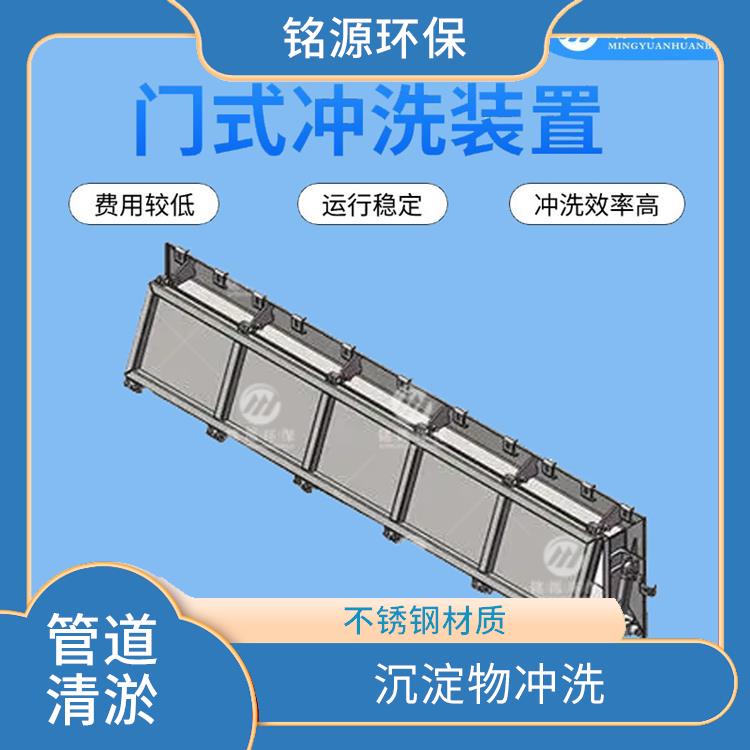 武漢門式水力沖洗門門式沖洗系統 青島銘源 溢流攔渣