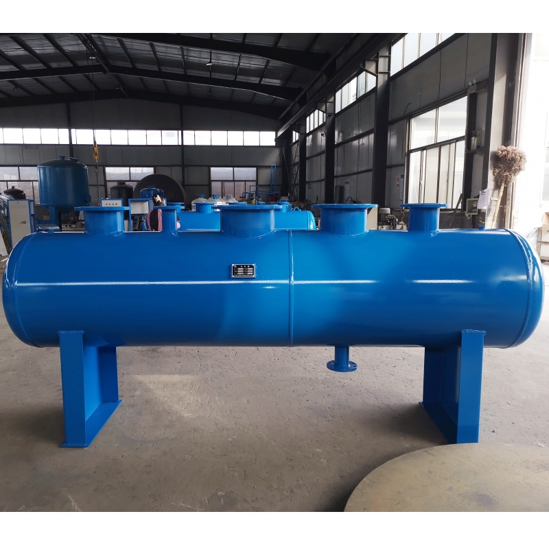 空调集分水器 碳钢防腐分汽包 不锈钢大流量分集水器长春