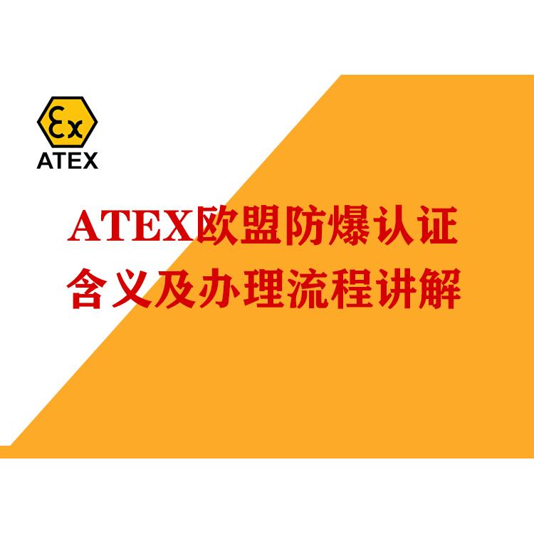 办理ATEX防爆认证 浙江ATEX认证 经验丰富
