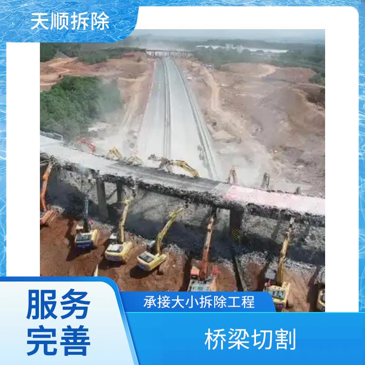 支撑梁拆除切割 平舆桥梁拆除 经验丰富