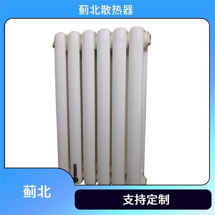 鋼管柱形暖氣片 鋼制二柱散熱器 QFBDJ22200 單水道