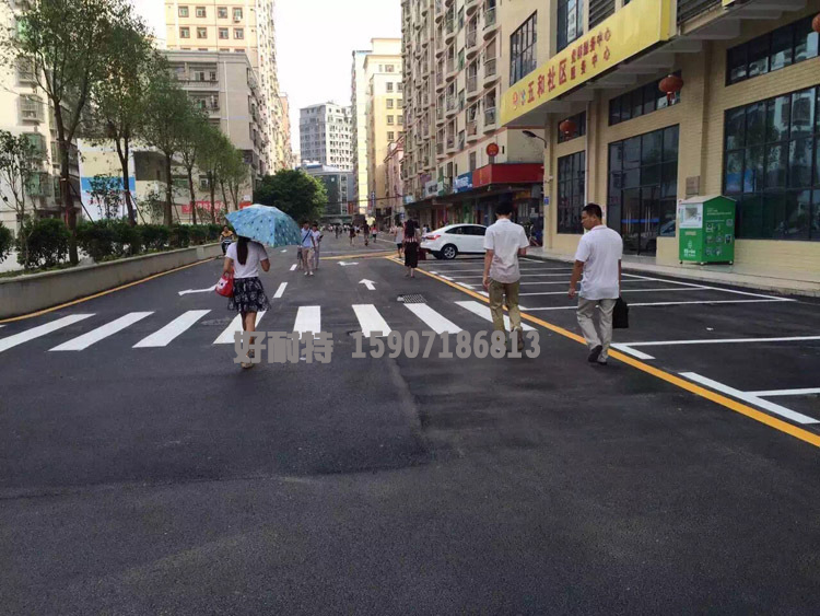 武汉道路划线好耐特武汉道路交通设施