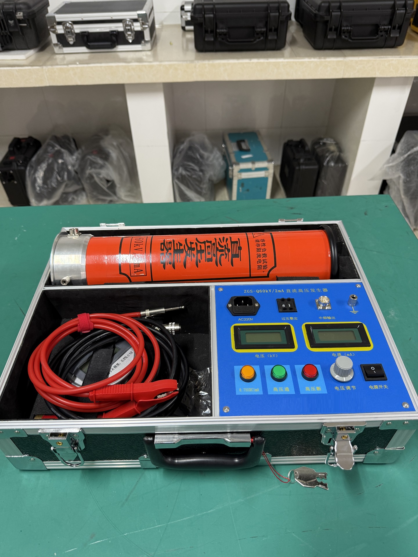 直流压发生器型号:ZGS-Q 120/2mA或ZGS-Q 120kV/2mA库号:M300498