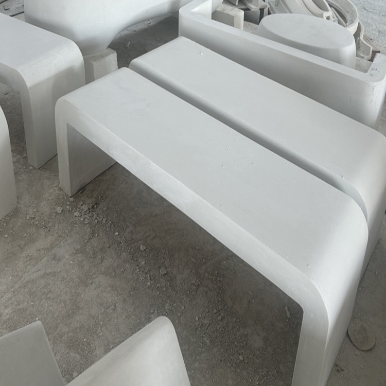 出口韩国长条UHPC坐凳造型工程饰纪上品UHPC生产厂家