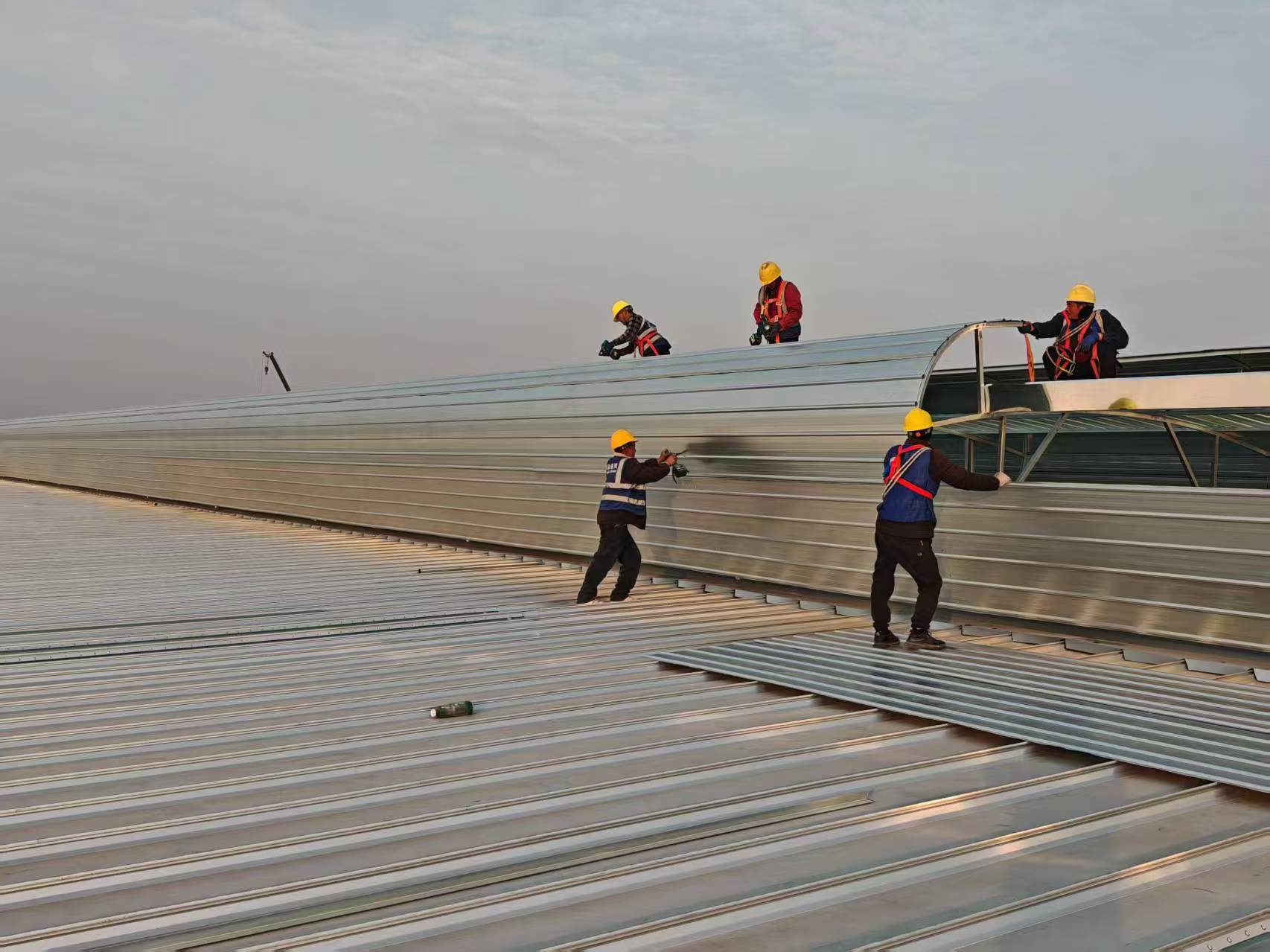 本溪厂房屋面敞开式薄型自然通风器天窗