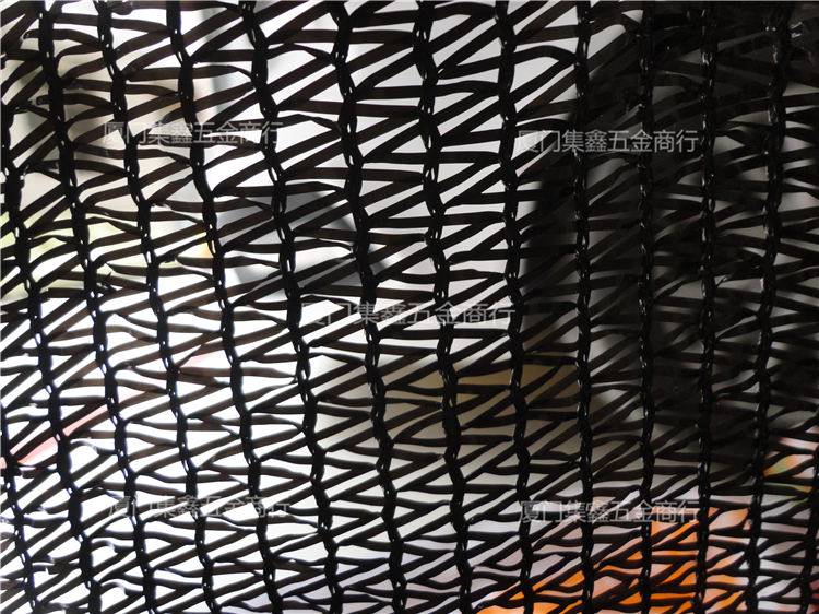 厦门黑网厂家批发3针6针楼顶防晒遮阳防晒网 防老化