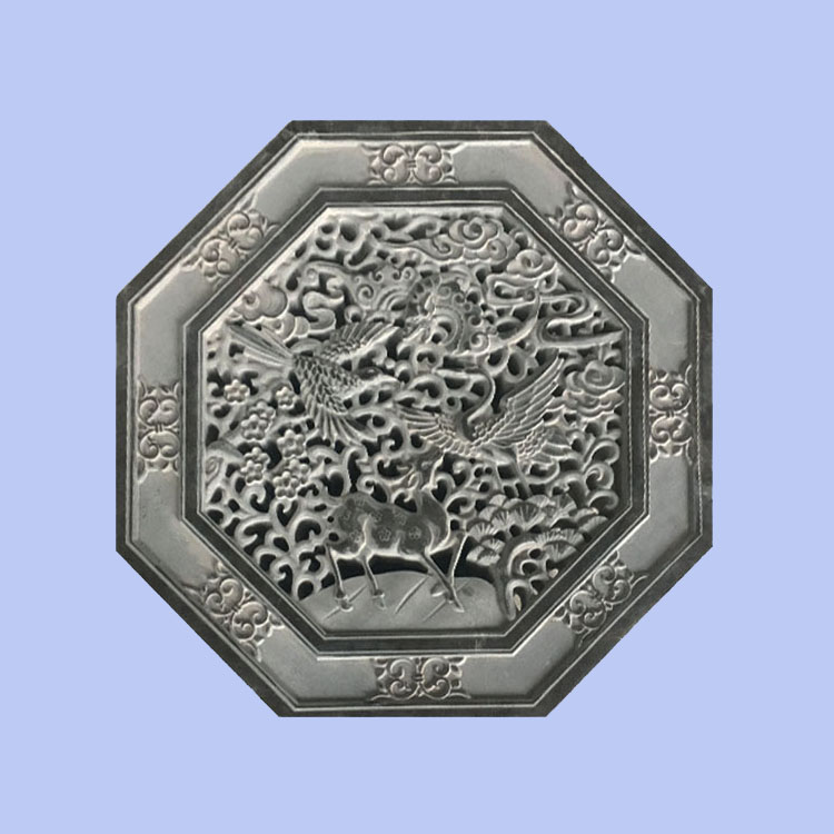 方形花窗扇形园林窗户六角形窗棂