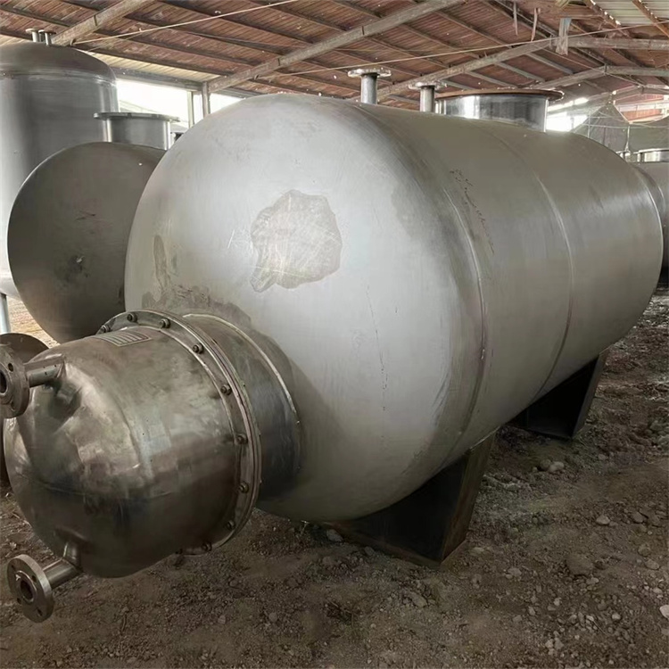 二手不锈钢再沸器 卧式蒸馏釜