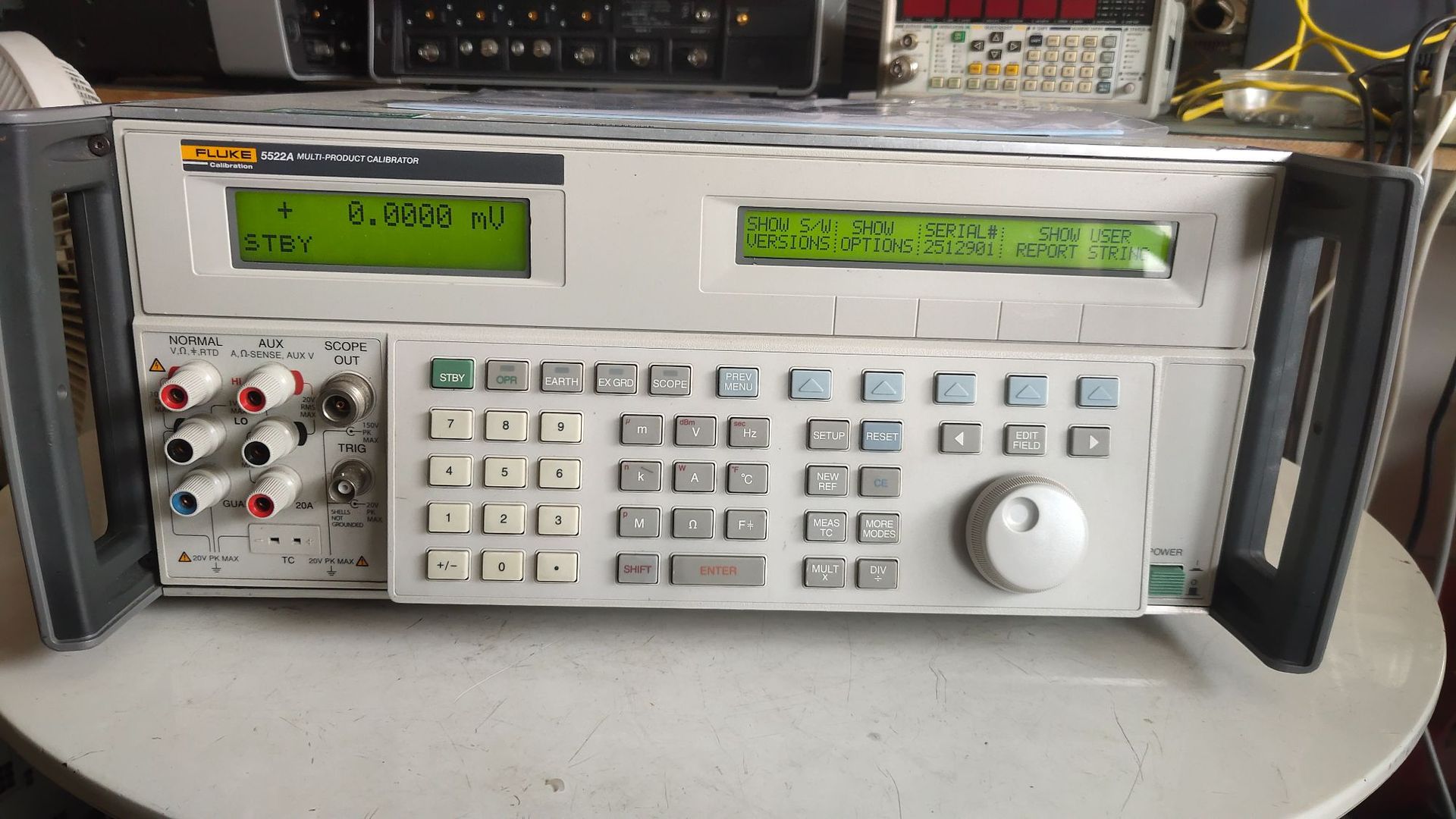 Fluke 9500B示波器校准器的配置选择